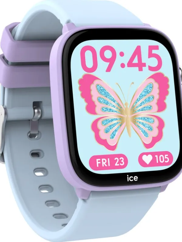 Ice Watch Smartwatches-ICE smart junior 3.0 - Find My - Purple - Soft blue - 1.75 024550
