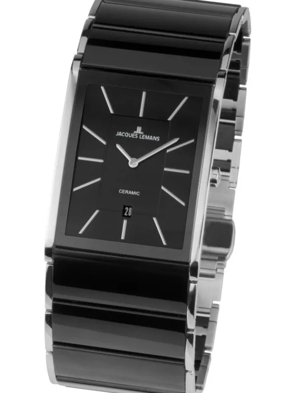 Jacques Lemans Herrenuhren | Damenuhren-Dublin Cerarmic 28mm 1-1939A