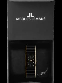 Jacques Lemans Damenuhren-Dublin Ceramic 24mm bicolor 1-1940C