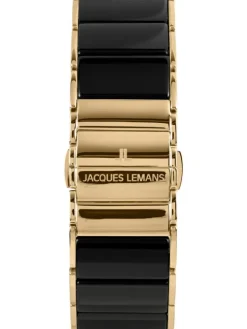 Jacques Lemans Damenuhren-Dublin Ceramic 24mm bicolor 1-1940C