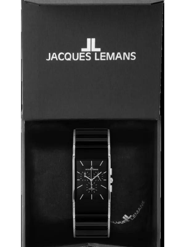 Jacques Lemans Herrenuhren-Dublin Chrono Ceramic 1-1941A