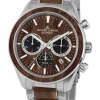 Jacques Lemans Herrenuhren-Eco Power Chrono Holz 1-2115J