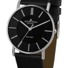 Jacques Lemans Herrenuhren | Damenuhren-Eco Power Solar 38mm Schwarz 1-2113A