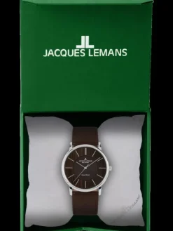 Jacques Lemans Herrenuhren-Eco Power Solar Wood 1-2105A