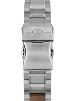 Jacques Lemans Herrenuhren-Eco Power Chrono Holz 1-2115J