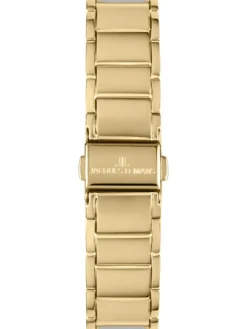 Jacques Lemans Damenuhren-Eco Power Perlmutt goldf. 1-2108F
