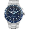 Jacques Lemans Herrenuhren-Hybromatic Autoquarz Blau 1-2109H