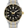 Jacques Lemans Herrenuhren-Hybromatic bicolor Strahlband 1-2131F