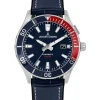 Jacques Lemans Herrenuhren-Hybromatic Blau/Rot 1-2131B