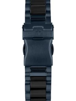 Jacques Lemans Herrenuhren-Hybromatic Ceramic Blau 1-2222B