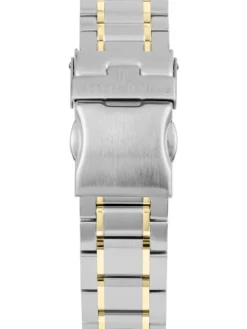 Jacques Lemans Herrenuhren-Hybromatic bicolor Strahlband 1-2131F