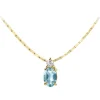Jacques Lemans Halsketten + Collier-Kette Amethyst oval SE-C113H