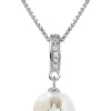 Jacques Lemans Halsketten + Collier-Kette Perle Sonne SE-C177C