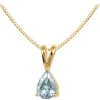 Jacques Lemans Halsketten + Collier-Kette Topas Blau SE-C111G