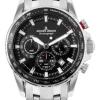 Jacques Lemans Herrenuhren-Liverpool Chrono schwarz 1-2099D
