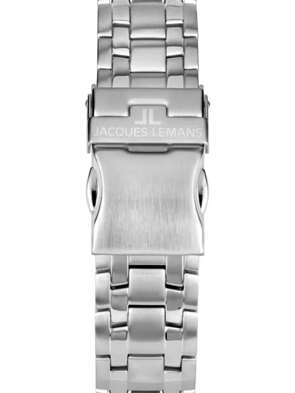 Jacques Lemans Herrenuhren-Liverpool Chrono schwarz 1-2117I