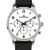 Jacques Lemans Herrenuhren-London Chrono 42mm weiß 1-2126B