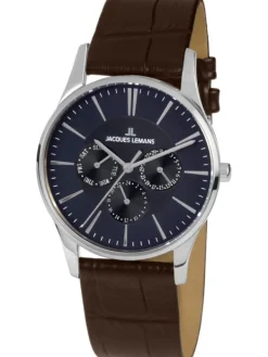 Jacques Lemans Herrenuhren-London 40mm Multifunktion 1-1951C