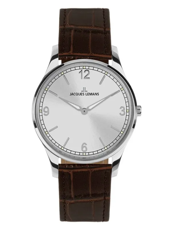 Jacques Lemans Damenuhren-London 32mm silberf. 1-2129B