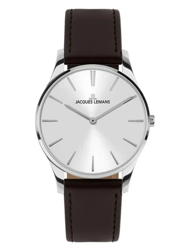 Jacques Lemans Damenuhren-London 30mm silberf. 1-2123B