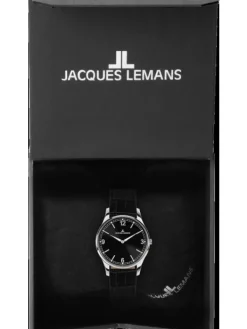 Jacques Lemans Damenuhren-London 32mm schwarz 1-2129A