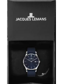 Jacques Lemans Herrenuhren | Damenuhren-London 38mm Blau 1-2122C