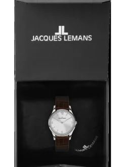 Jacques Lemans Damenuhren-London 32mm silberf. 1-2129B