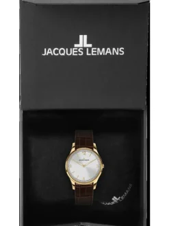 Jacques Lemans Damenuhren-London 32mm goldf. 1-2129C
