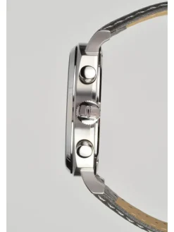 Jacques Lemans Herrenuhren-Lugano Chronograph grau 1-1645L