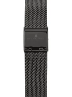 Jacques Lemans Damenuhren-Milano 34 graues Band 1-2110F