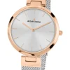 Jacques Lemans Damenuhren-Milano 34mm bicolor 1-2110K
