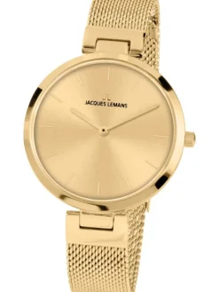 Jacques Lemans Damenuhren-Milano 34mm goldf. 1-2110M
