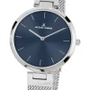 Jacques Lemans Damenuhren-Milano 34mm blau 1-2110C