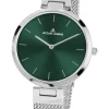 Jacques Lemans Damenuhren-Milano 34mm grün 1-2110D