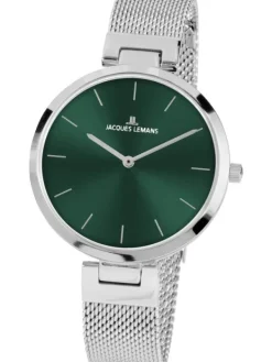 Jacques Lemans Damenuhren-Milano 34mm grün 1-2110D