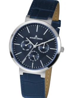 Jacques Lemans Herrenuhren | Damenuhren-Milano Multifunktion Blau 1-1950C
