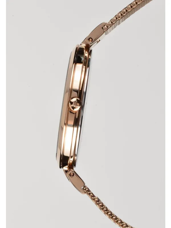 Jacques Lemans Damenuhren-Milano Perlmutt 36mm roségoldf. 1-2001H