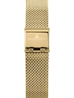 Jacques Lemans Damenuhren-Milano Perlmutt 36mm goldf. 1-2001D
