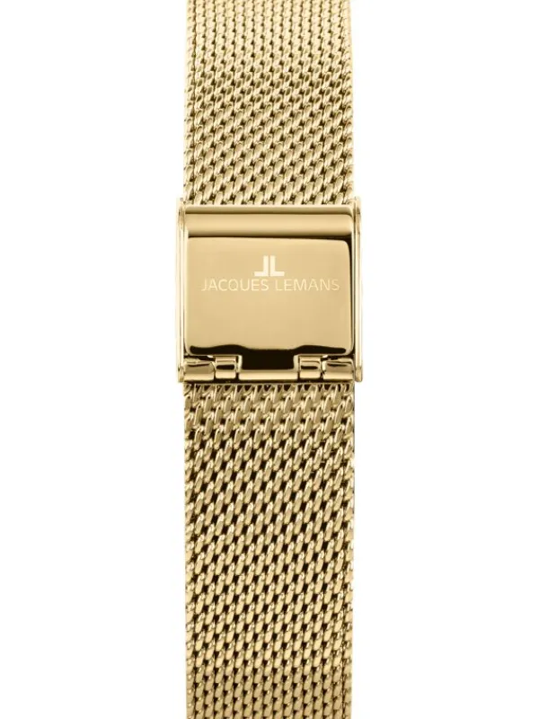 Jacques Lemans Damenuhren-Milano Perlmutt 36mm goldf. 1-2001D