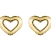 Jacques Lemans Ohrschmuck-Ohrstecker Herz goldf. SE-O189B