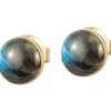 Jacques Lemans Ohrschmuck-Ohrstecker Labradorit goldf. SE-O122D