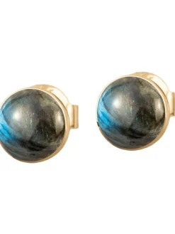 Jacques Lemans Ohrschmuck-Ohrstecker Labradorit goldf. SE-O122D