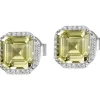 Jacques Lemans Ohrschmuck-Ohrstecker Peridot SE-O104B