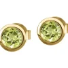 Jacques Lemans Ohrschmuck-Ohrstecker Peridot SE-O101G