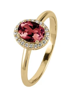 Jacques Lemans Ringe-Ring Granat Pavè SE-R116H