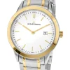 Jacques Lemans Herrenuhren-Sydney 40mm Bicolor Stahlband 1-2096E