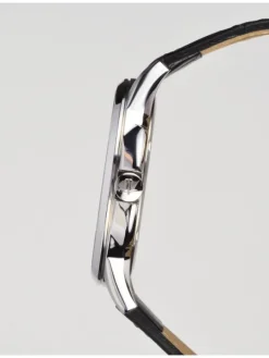 Jacques Lemans Herrenuhren-Sydney 42mm Schwarz Leder 1-1540A