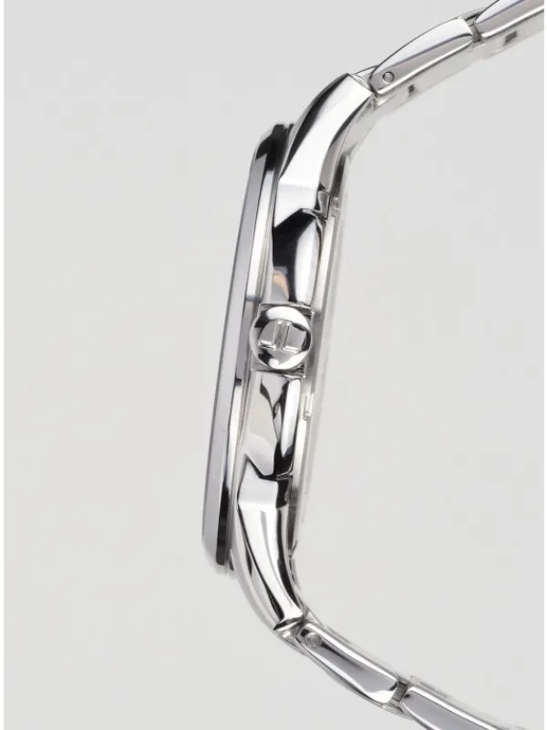 Jacques Lemans Herrenuhren-Sydney 42mm silberf. Stahlarmband 1-1540E