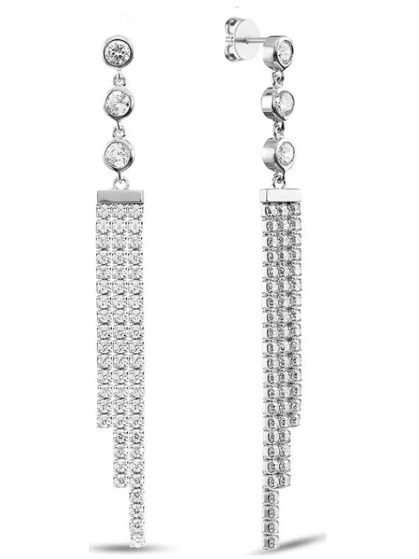 JETTE Ohrschmuck-CASCADE Ohrhänger Zirkonia S.88301099NL