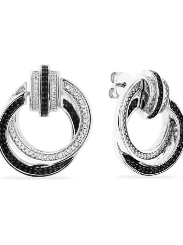 JETTE Ohrschmuck-CIAO BELLA Ohrstecker Silber schw. S.88601653NL